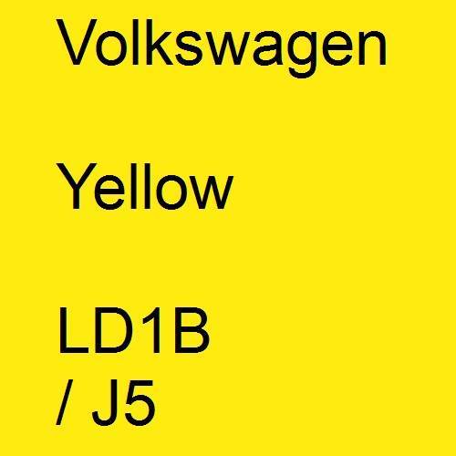 Volkswagen, Yellow, LD1B / J5.